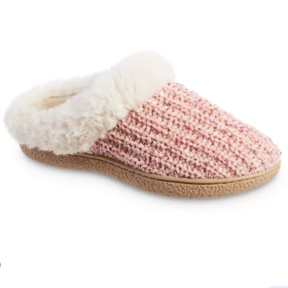 Sparkle Evening Sand Pink Slippers